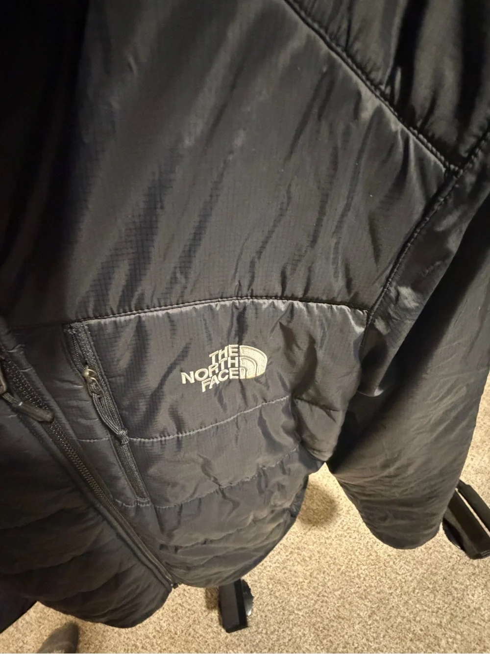 The North Face Men’s Black Quilted Puffer Jacket